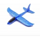 Avion din spuma Albastru, 45 cm, Toi-Toys