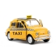 Macheta metalica Welly Fiat Nuova 500 Taxi
