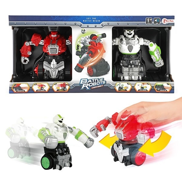 Set roboti de lupta cu sunete, Toi-Toys