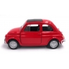 Macheta metalica Welly 1:34 Fiat 500 Classic, Rosu