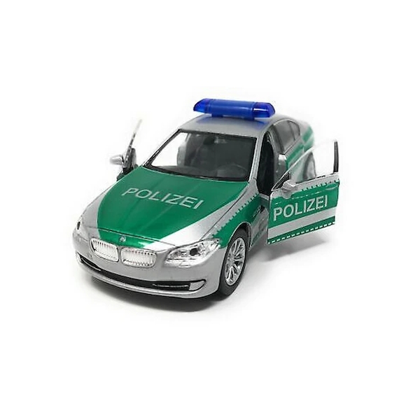 Masinuta Welly BMW 535 Police scara 1:24