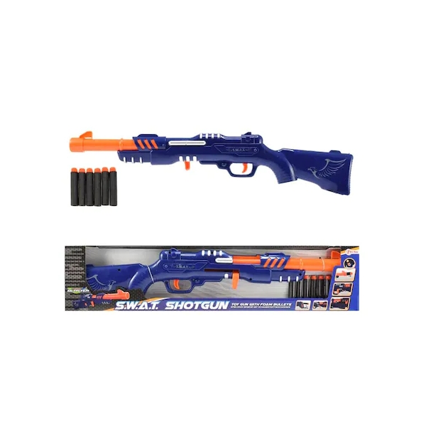 Pusca cu gloante de spuma Foam Blaster Army Shotgun Toi-Toys