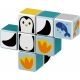 Set de constructie magnetic Geomag, Polar Animals, 8 piese