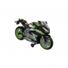 Motocicleta neagra de curse cu lumini si sunete Street Starz