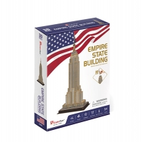 Puzzle 3D Empire State Building (Nivel Mediu 54 Piese)