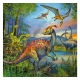 Puzzle Farmecul Dinozaurilor, 3X49 Piese