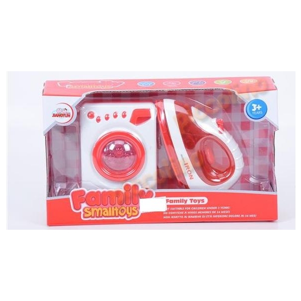 Set de joaca masina de spalat si fier de calcat