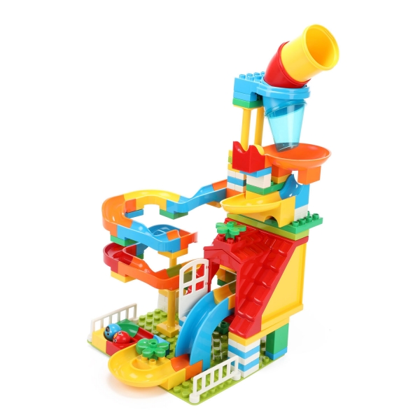 Blocuri de constructie Marble Slide 133 piese