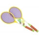 Set palete badminton cu 2 fluturasi