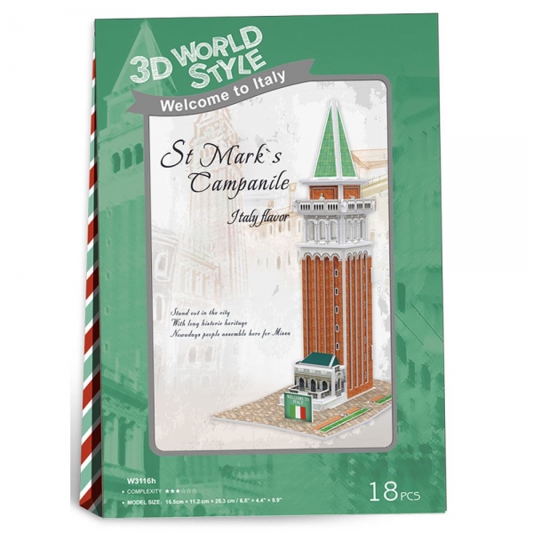 Puzzle 3D Cubicfun Clopotnita Venetia