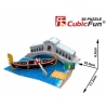 Puzzle 3D Cubicfun Podul Rialto, 29 piese