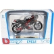 Macheta metalica Bburago 1:18 Benelli TNT Titanium