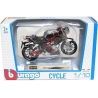 Macheta metalica Bburago 1:18 Benelli TNT Titanium