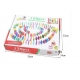Joc distractiv din lemn Domino 120 piese