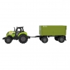 Tractor agricol cu remorca, cu lumini si sunete 25 cm