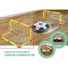 Jucarie interactiva minge de fotbal cu leduri