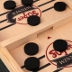 Joc distractiv Hokey Slide, Foosball, din lemn, 34 x 21.5 cm