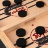 Joc distractiv Hokey Slide, Foosball, din lemn, 34 x 21.5 cm
