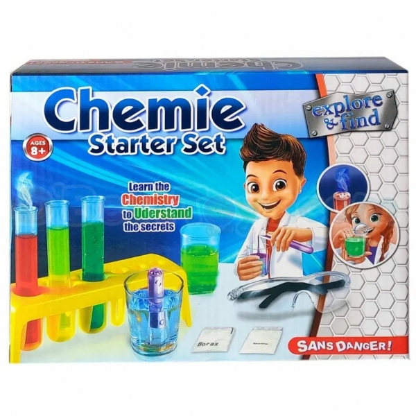 Set educativ de chimie Explore&Find 10 piese