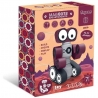 Joc de asamblare magnetic Robot, 7 piese, Mov, Avaleea