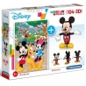 Puzzle Mickey Mouse 104 piese + Model 3D Mickey Mouse