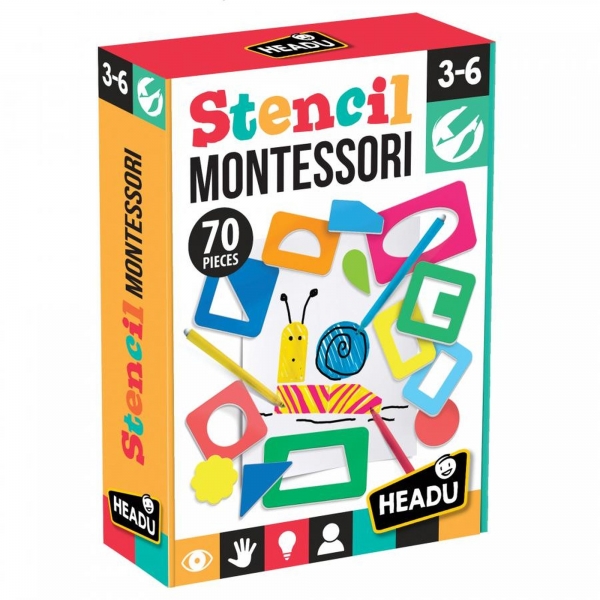 Joc educativ Headu Montessori - Sabloane