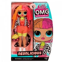 Papusa LOL Surprise OMG Neonlicious , 28cm