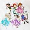 Set 6 puzzle cu personaje din povesti Fairy Tales