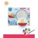 Set de pictura Plaster Painting cu 6 culori- Barca
