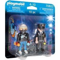 Playmobil- Set 2 figurine politist si artist