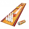 Joc de masa Bowling cu 10 popice si 6 mingi