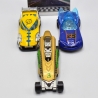 Set de 3 masinute metalice
