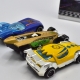 Set de 3 masinute metalice