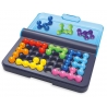 Joc de logica antistres viermisorii colorati IQ Games cu 120 provocari
