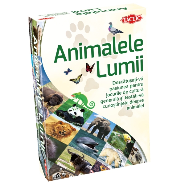 Joc de societate Animalele lumii