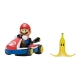 Figurina Spin Out Mario Kart 6 cm, Mario, Nintendo Mario