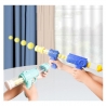 Pusca cu bile din burete Air Shooter,multicolor, 3 ani