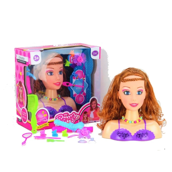 Jucarie manechin cu accesorii Coafor