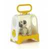 Jucarie interactiva Catel in cusca de transport 6.4 cm, Diverse modele