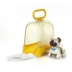 Jucarie interactiva Catel in cusca de transport 6.4 cm, Diverse modele