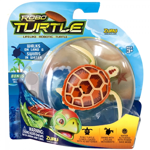 Jucarie interactiva Zuru Robo Testoasa, Maro