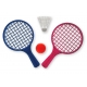 Paleta de tenis 10'' cu minge si fluturas