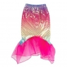 Costumas de sirena cu fustita, diadema si bagheta magica, Toi-Toys