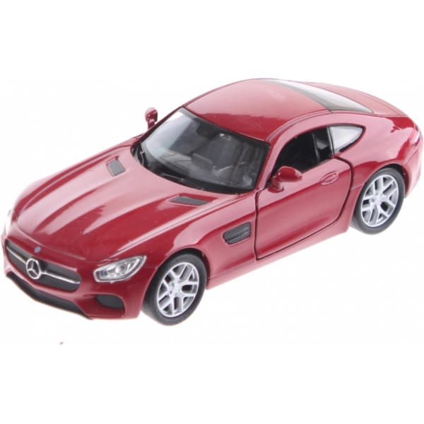 Macheta metalica Welly 1:34 Mercedes Benz AMG GT, Rosu