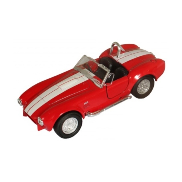 Macheta metalica Welly 1:34 Shelby Cobra 427, Rosu