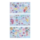 Set 150 de stickere pentru geam reutilizabile, Sirene