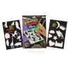 Jucarie interactiva carnetel razuibil Scratch Magic cu animale