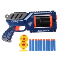 Set Air Blaster pistol cu gloante din spuma si tinte, Toi Toys, 34x7x23 cm