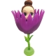 Papusa parfumata Flower Surprise, Raven