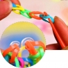 Set creativ cu accesorii pentru realizarea bratarilor din elastic, Fluture